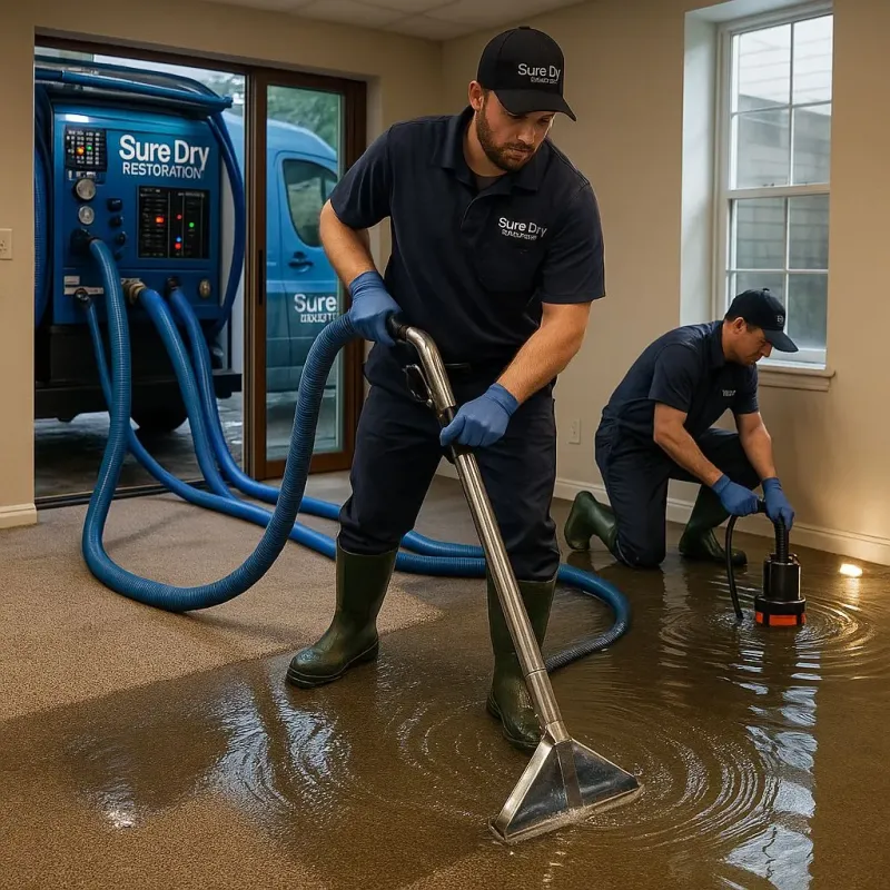 Water Extraction and Removal process in Olney, TX